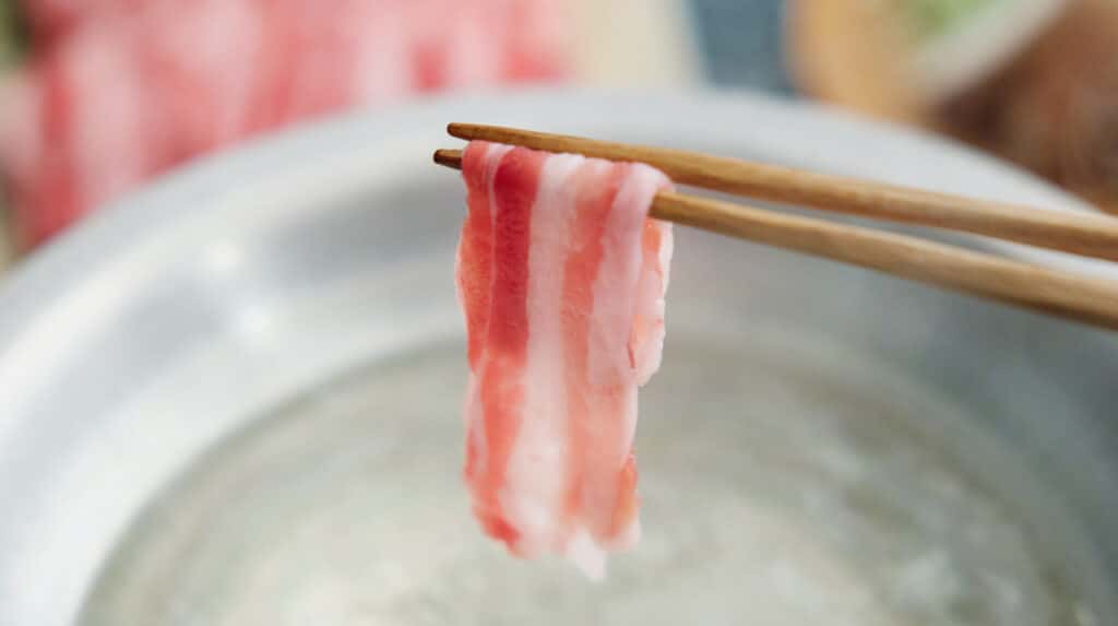 石垣島アグー豚バラ（しゃぶしゃぶ用） image 0