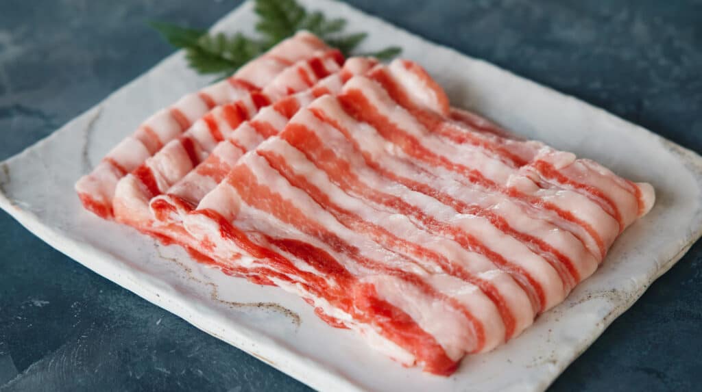 石垣島アグー豚バラ（しゃぶしゃぶ用） image 1