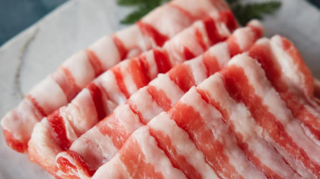 石垣島アグー豚バラ（しゃぶしゃぶ用） image 2