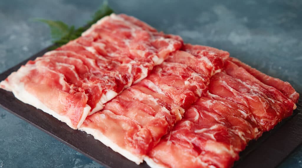 石垣島アグー豚ロース（しゃぶしゃぶ用） image 1