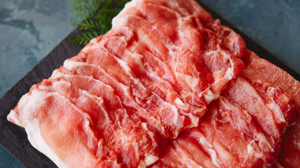 石垣島アグー豚ロース（しゃぶしゃぶ用） image 2